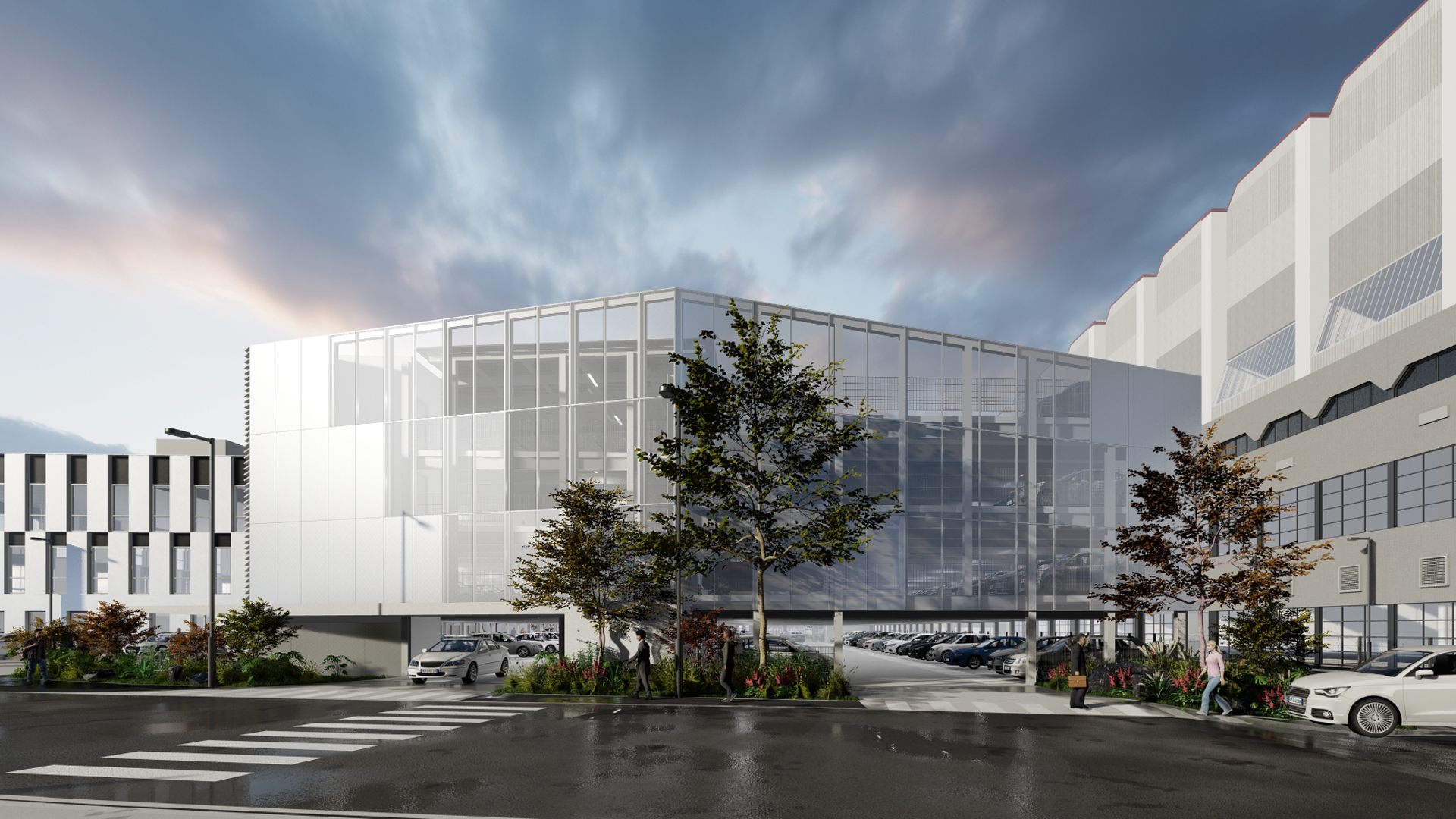 PROJET DE PARKING À ÉTAGES : ARCHIMEDE/LAUBEUF