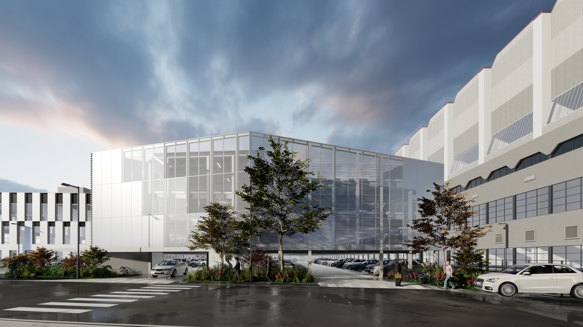 PROJET DE PARKING À ÉTAGES : ARCHIMEDE/LAUBEUF