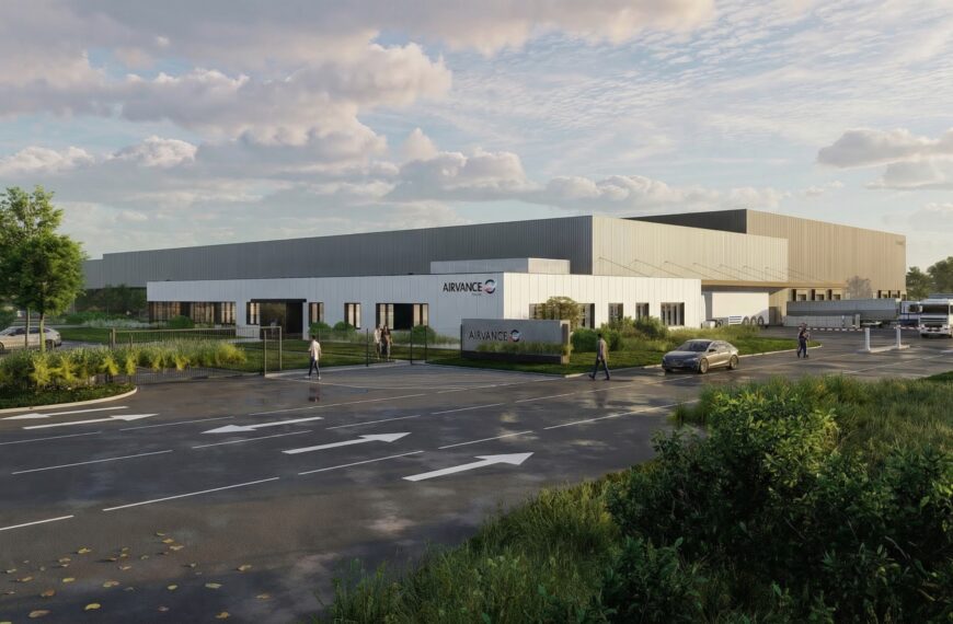 NOUVEAU SITE DE PRODUCTION ET TERTIAIRE à Carentan-les-Marais. AIRVANCE GROUP